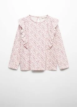 T-shirt Manches Longues Fleurs