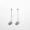 Boucles D'oreilles Fil Perle