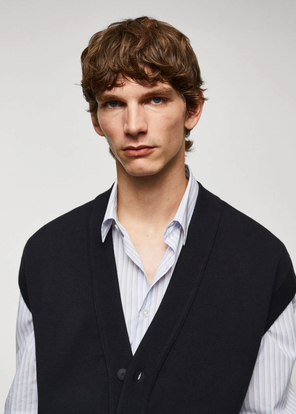 Gilet Maille Boutons – Image 4