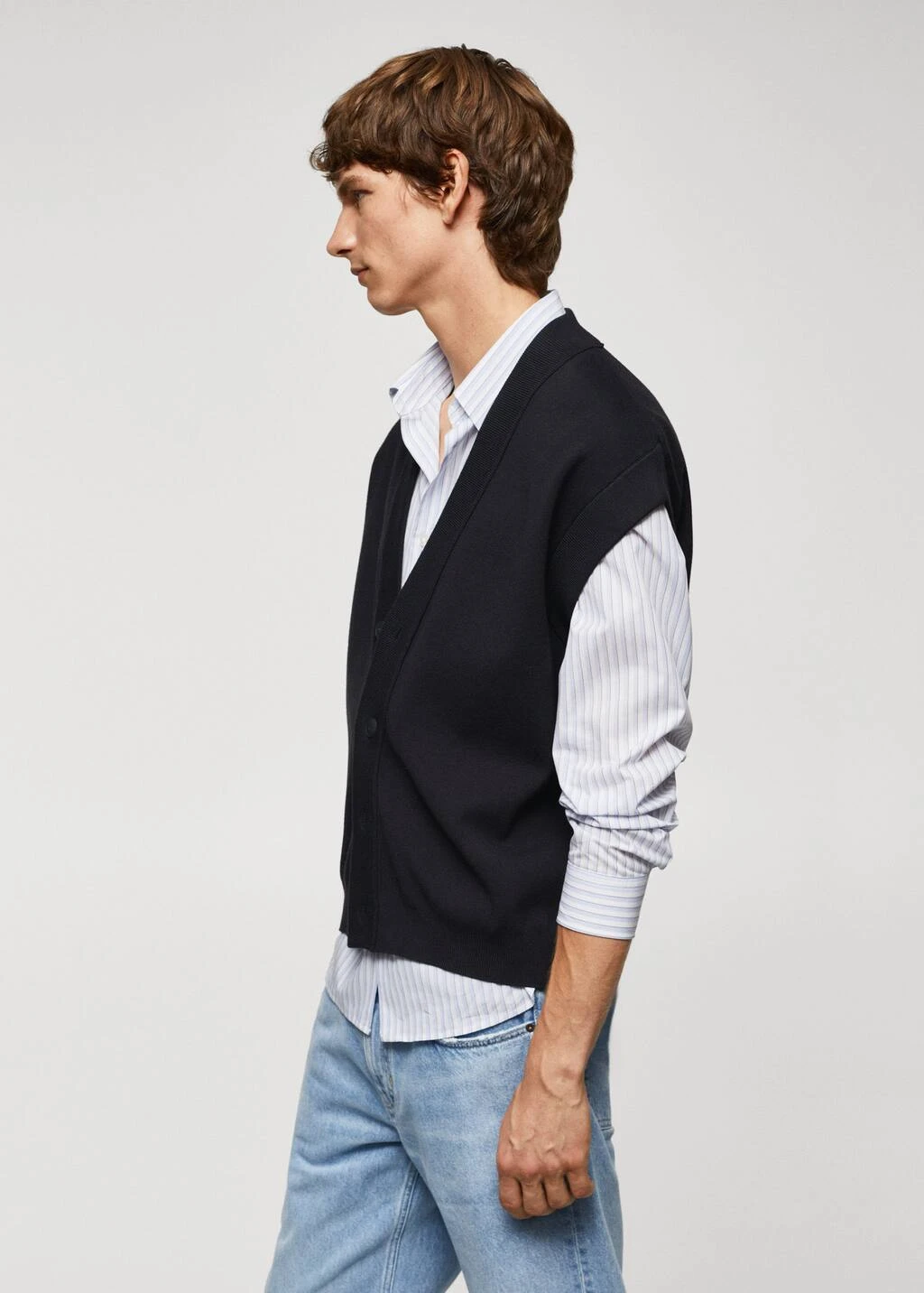 Gilet Maille Boutons – Image 5