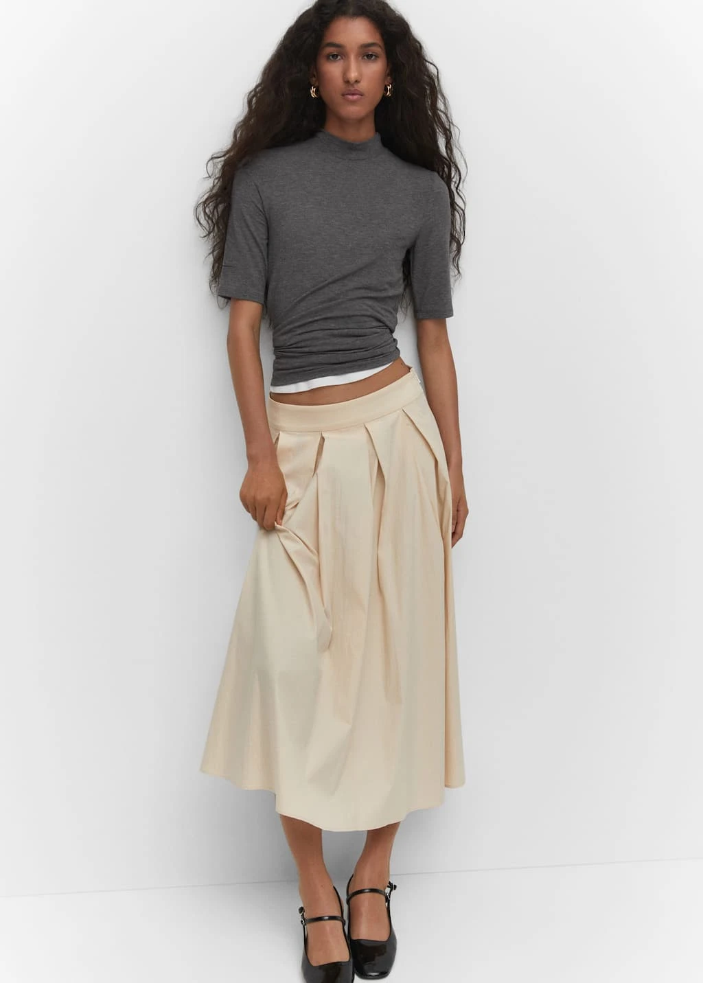 T-shirt Col Montant â Image 5