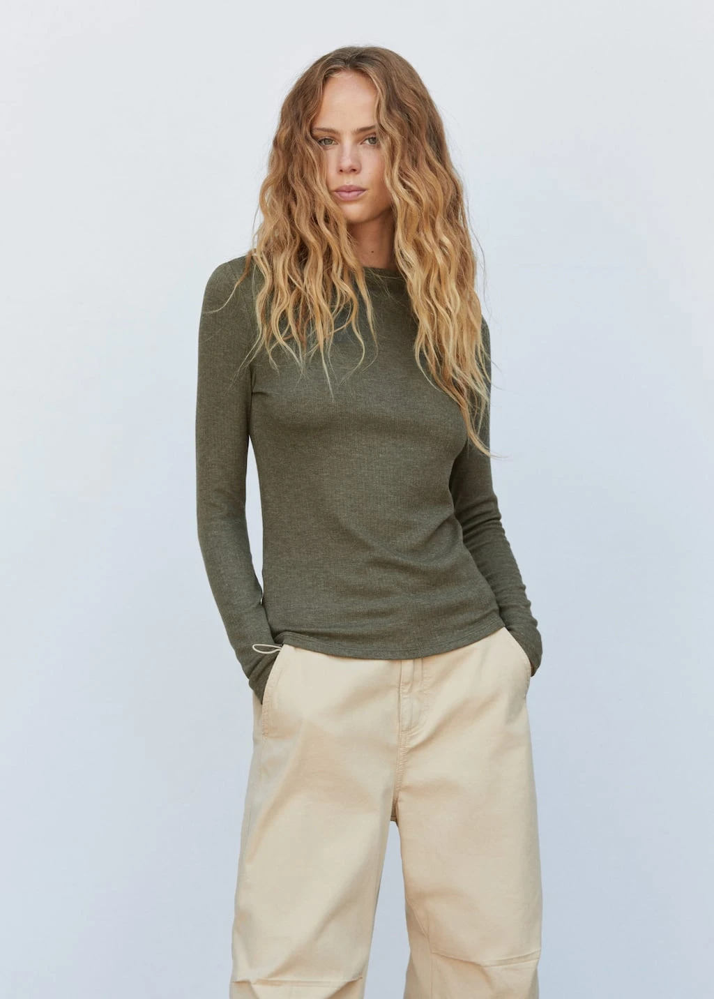 T-shirt Col Bateau – Image 11