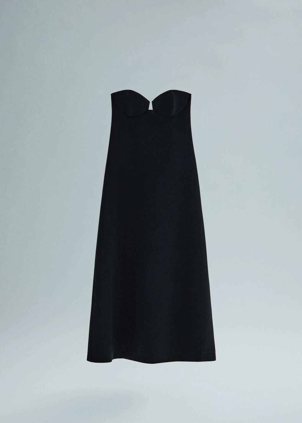 Robe Structurée Encolure Cœur – Image 8