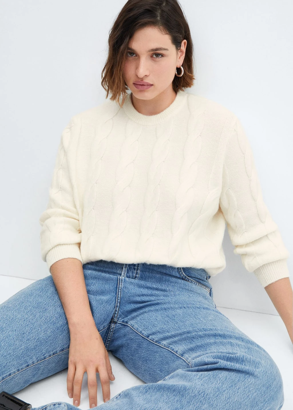 Pull-over Maille Torsadée – Image 6