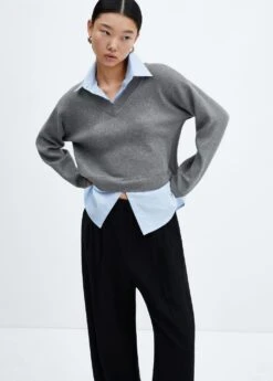 Pull-over Chemise Combiné