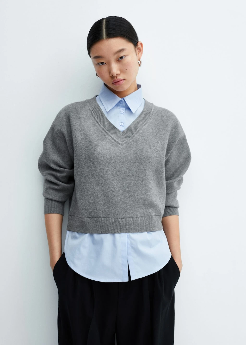 Pull-over Chemise CombinĂ© â Image 5