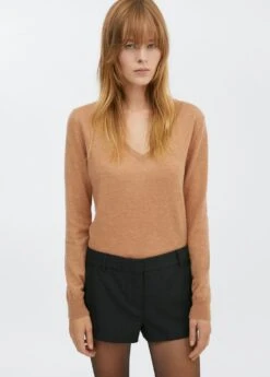 Pull-over Laine Col En V