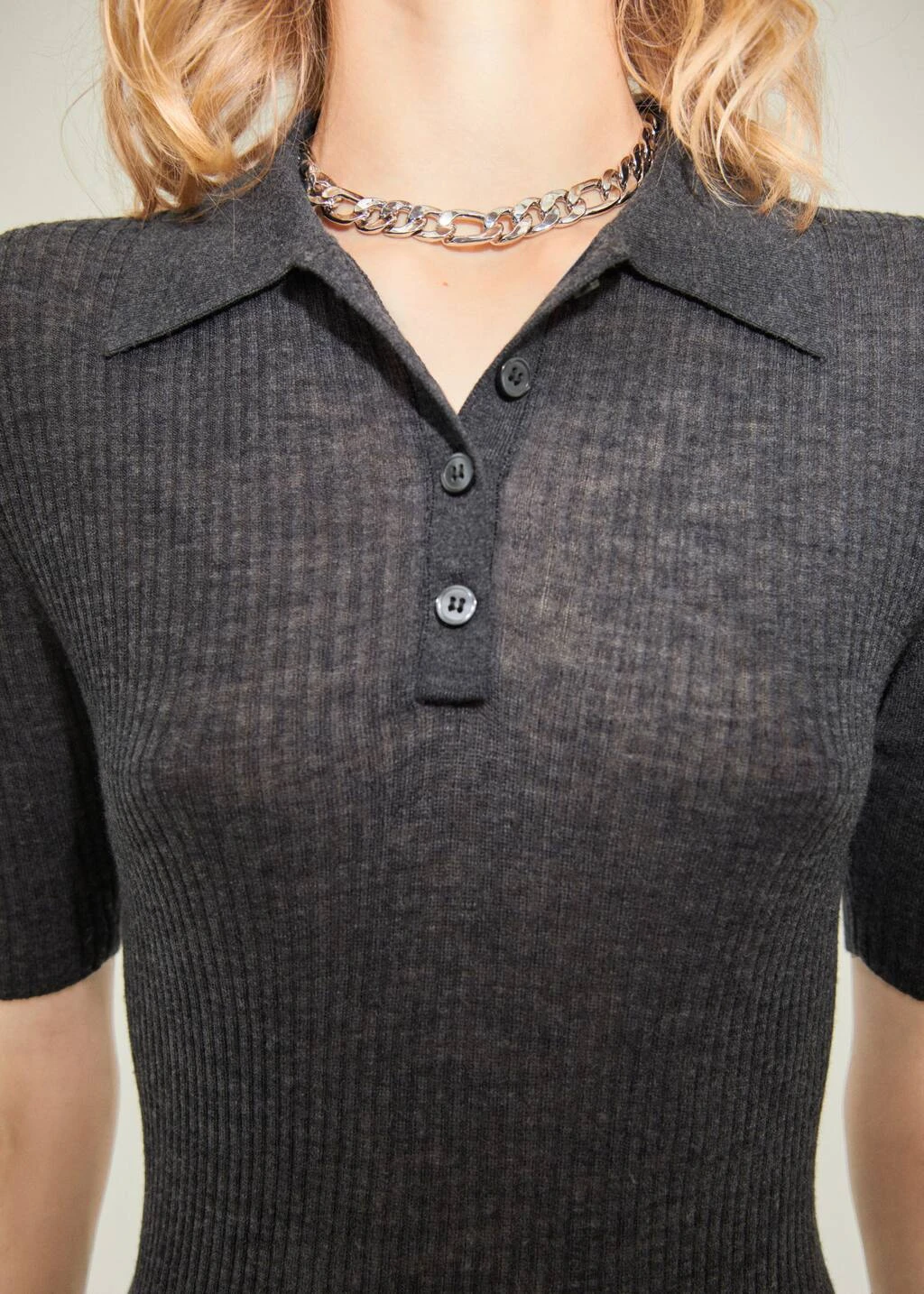 Pull-over Laine Col Polo