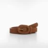 Ceinture Cuir Boucle Large