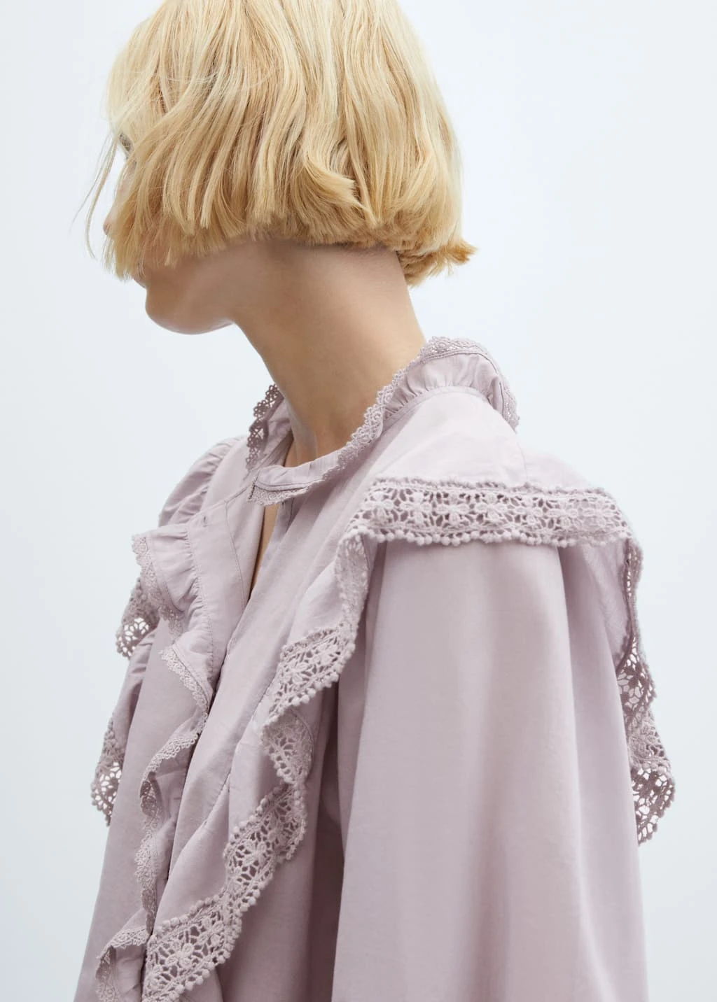 Blouse VolantĂ©e Dentelle â Image 11