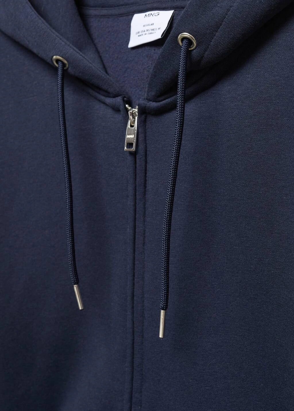 Sweat-shirt Coton Zippé Capuche – Image 6