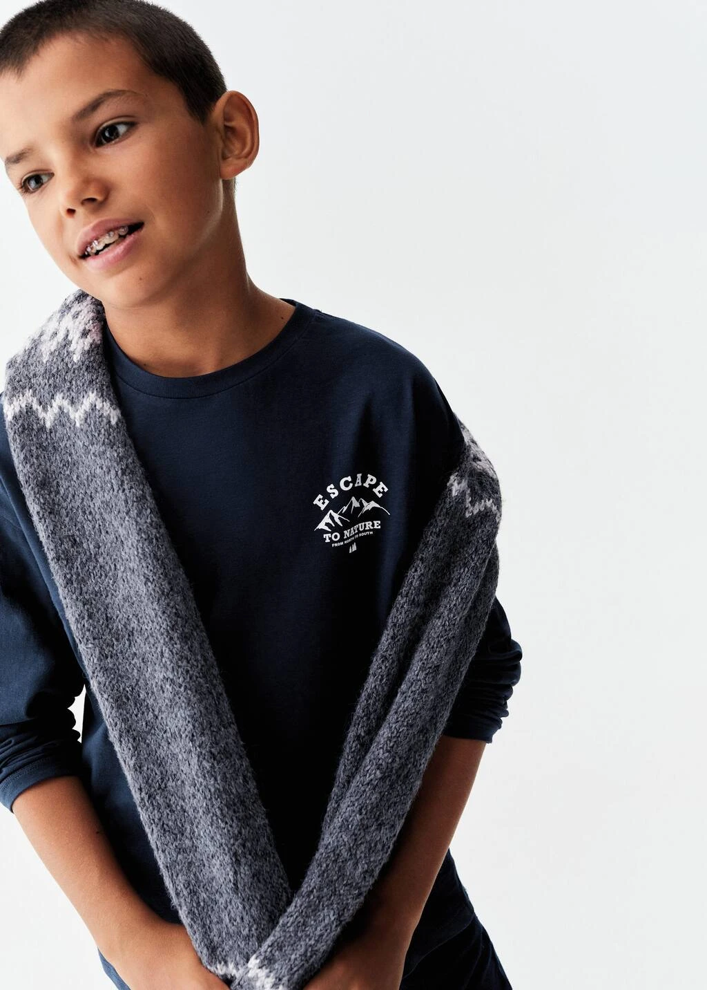 T-shirt Manches Longues Message