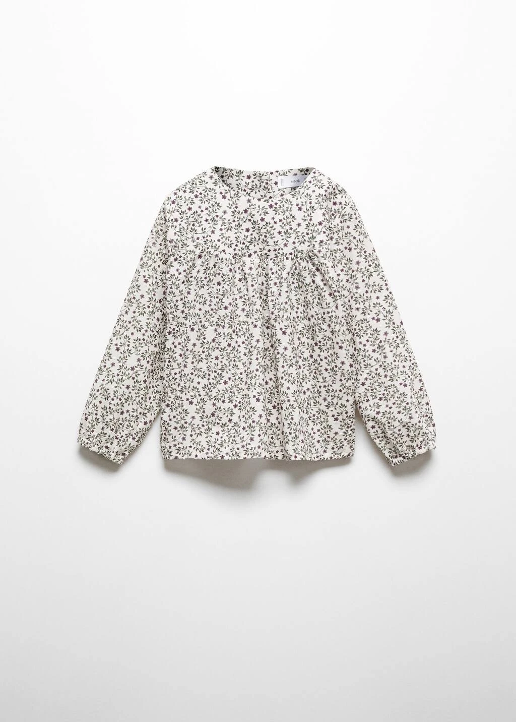 Blouse Ă Fleurs Coton â Image 3