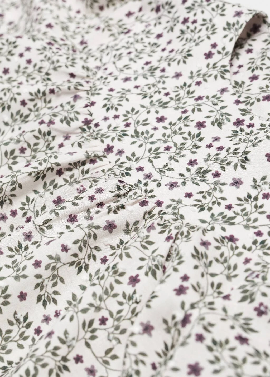 Blouse Ă Fleurs Coton â Image 4