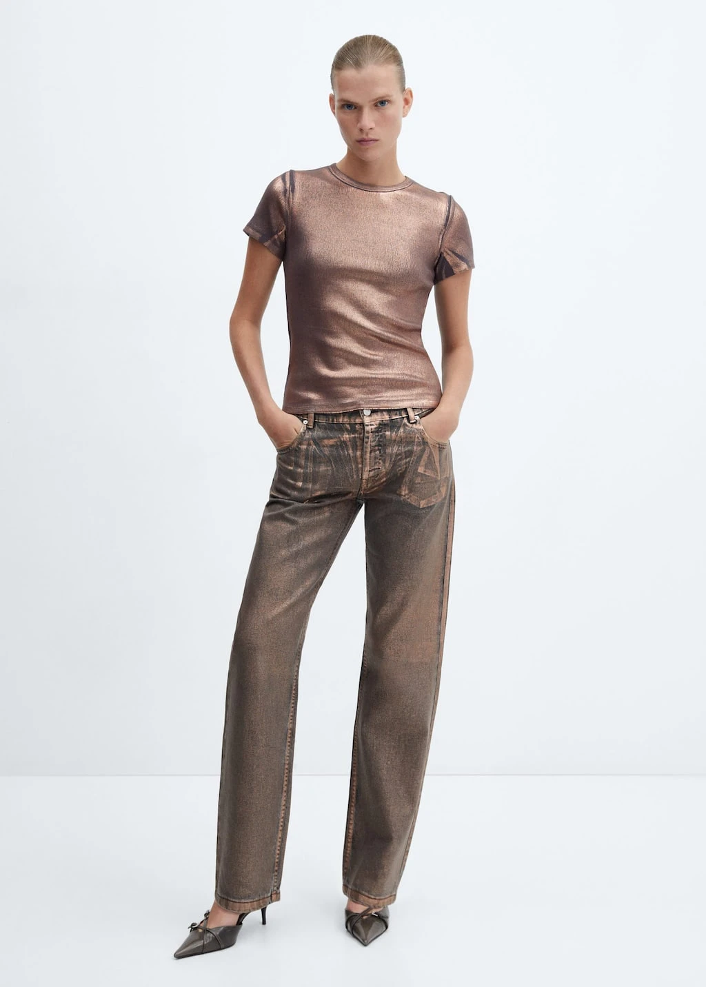 T-shirt Manches Courtes Foil â Image 2