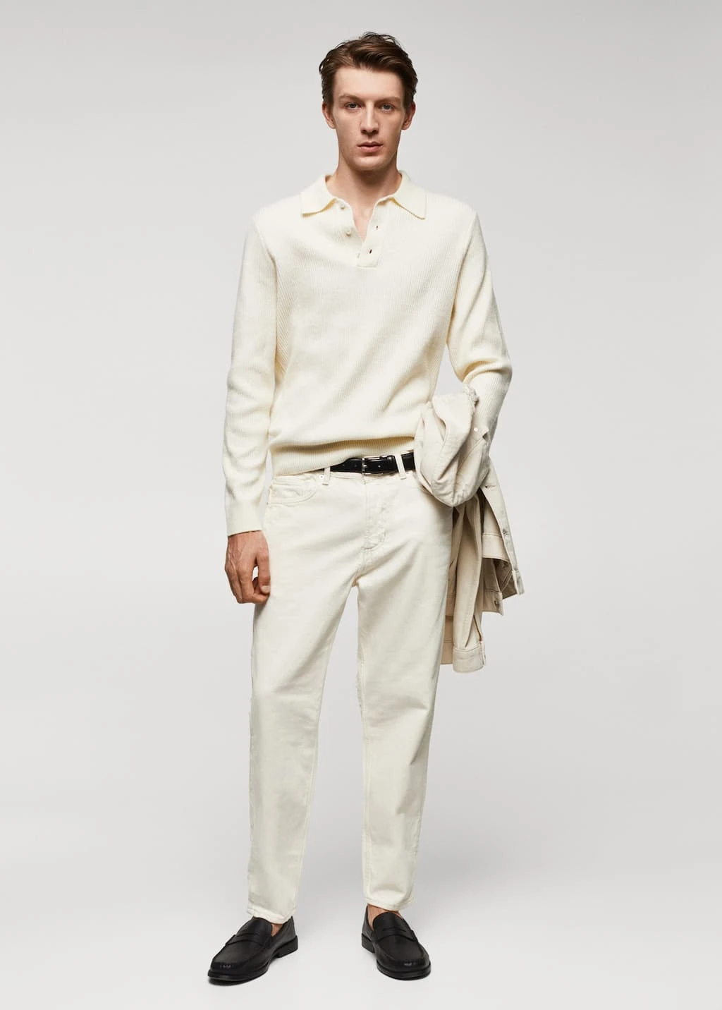 Polo Maille Laine Mélangée – Image 16