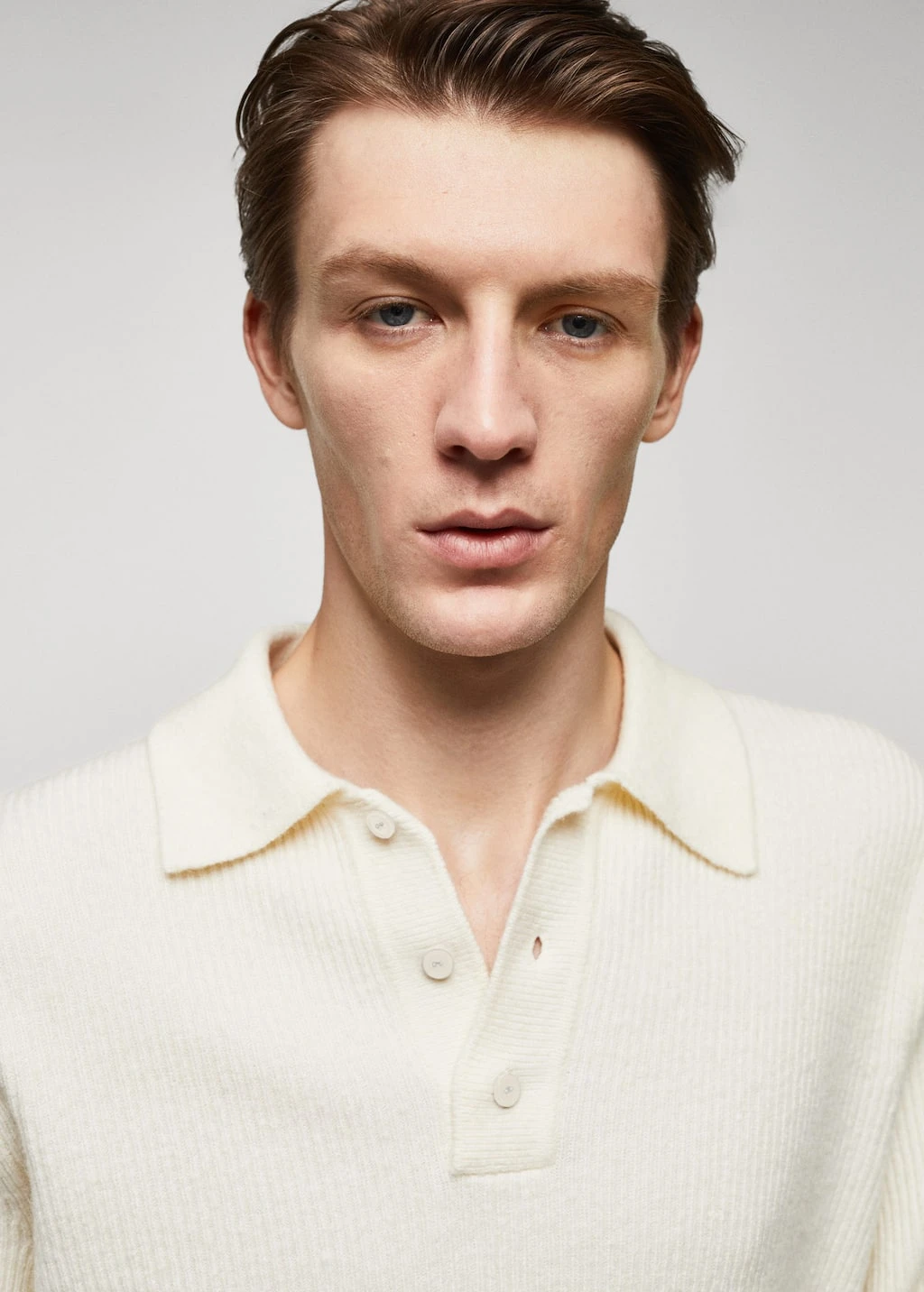 Polo Maille Laine Mélangée – Image 18