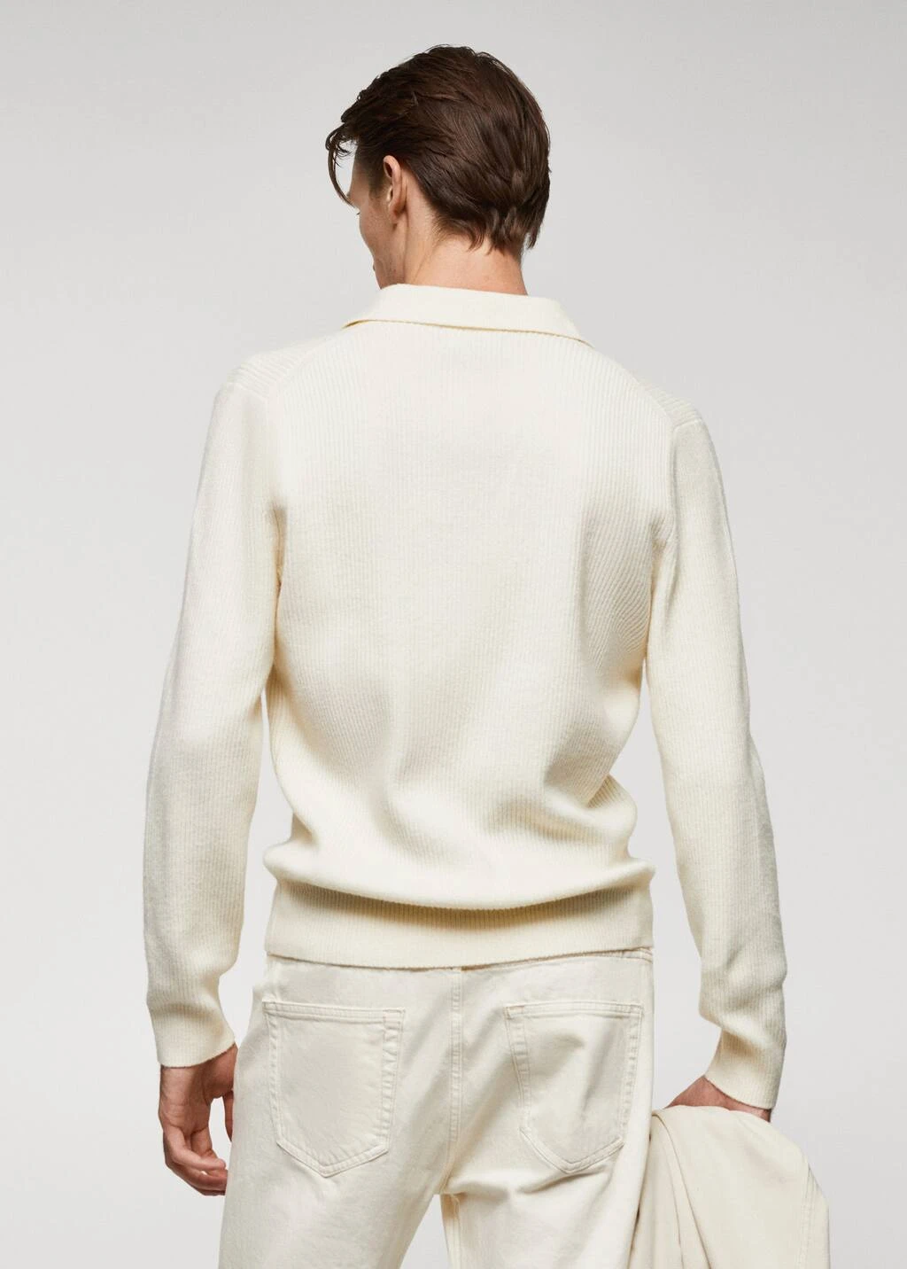 Polo Maille Laine Mélangée – Image 17