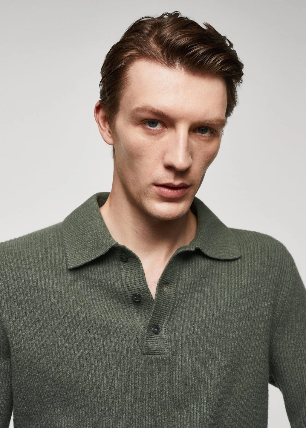 Polo Maille Laine Mélangée – Image 4