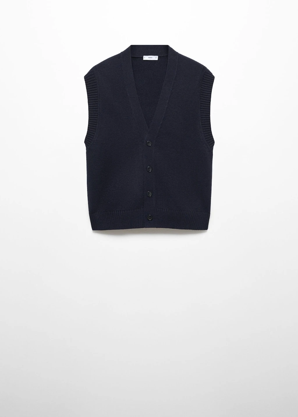 Gilet Maille Laine Mélangée – Image 7