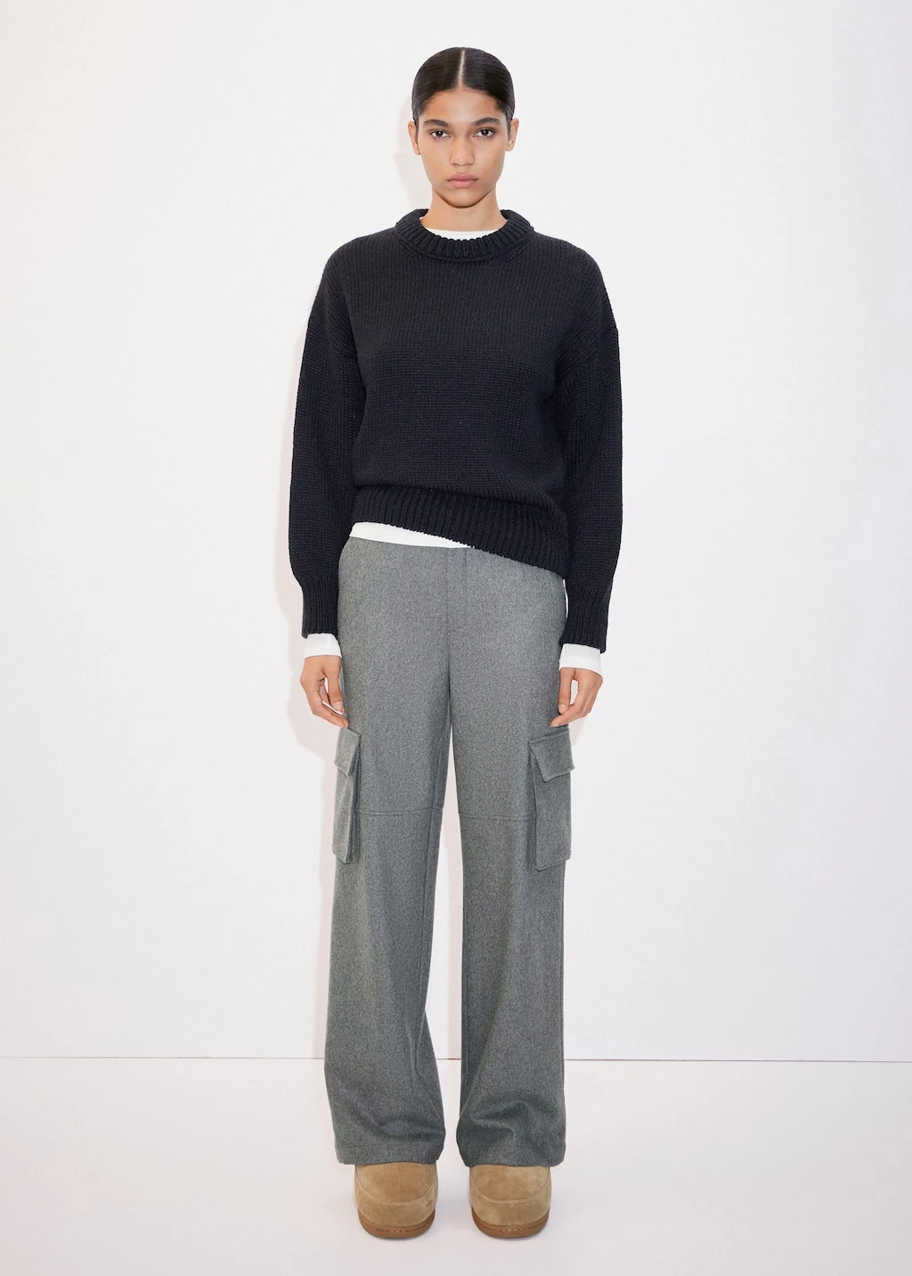 Pull-over Laine Manches Bouffantes â Image 2