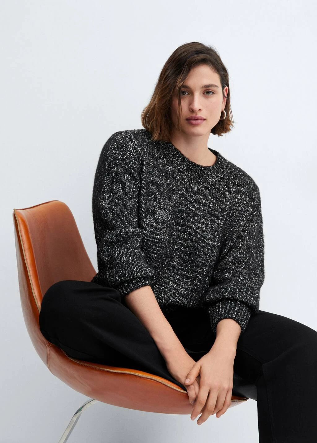 Pull-over Lurex Col Rond â Image 7