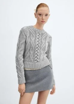 Pull-over Maille Tressée