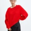 Pull-over Maille Manches Bouffantes
