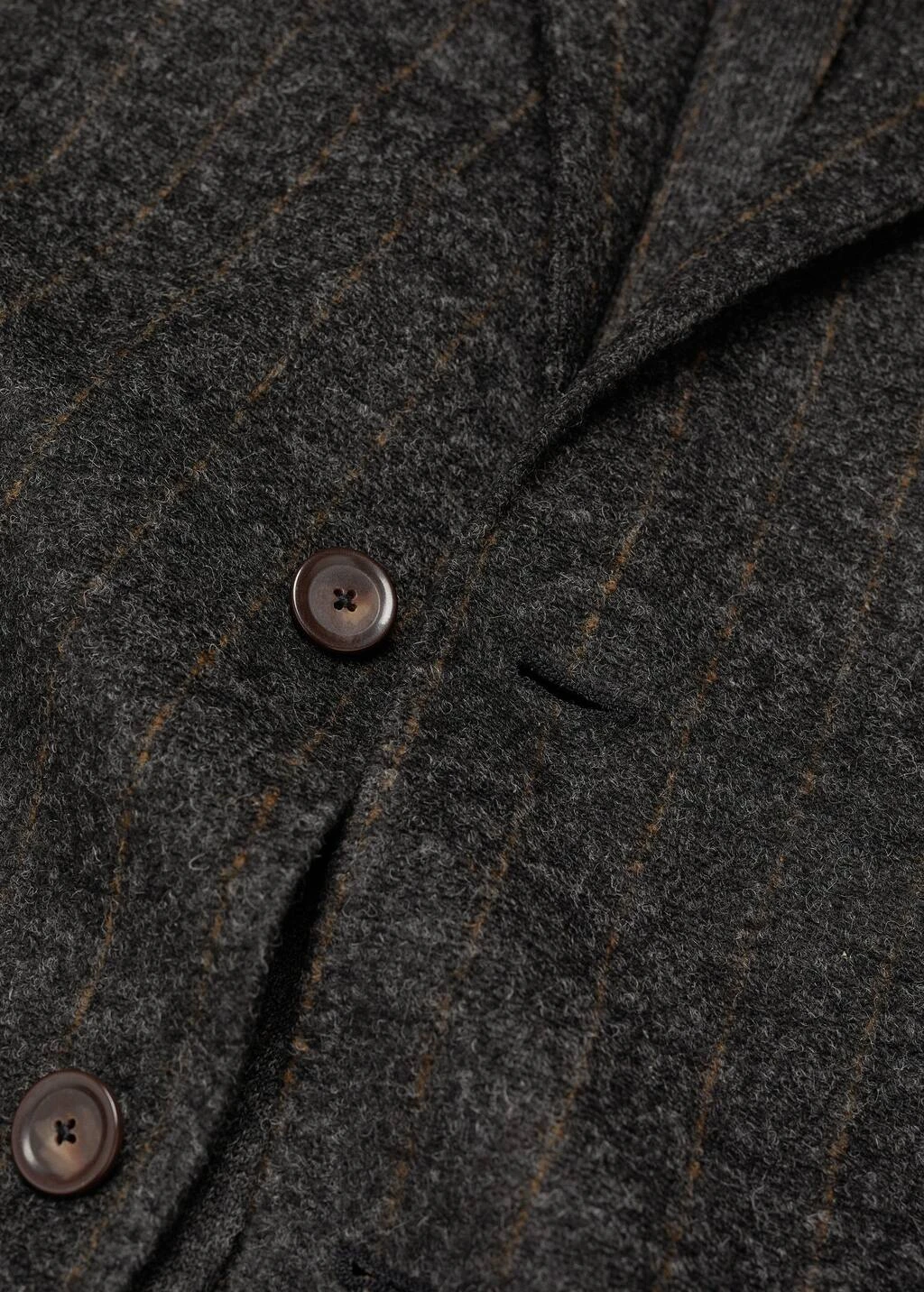 Blazer Laine Vierge Fines Rayures â Image 9