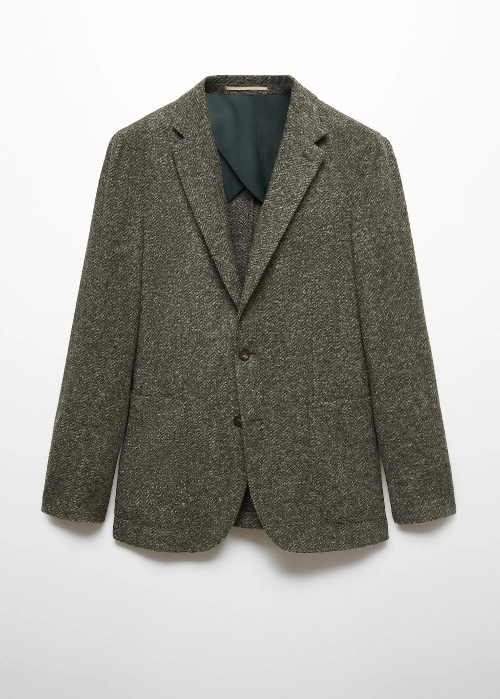 Veste Laine Vierge En Imprimé Chevrons – Image 8