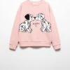 Sweat-shirt Les 101 Dalmatiens Coton Bio