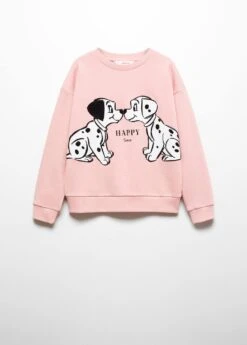 Sweat-shirt Les 101 Dalmatiens Coton Bio