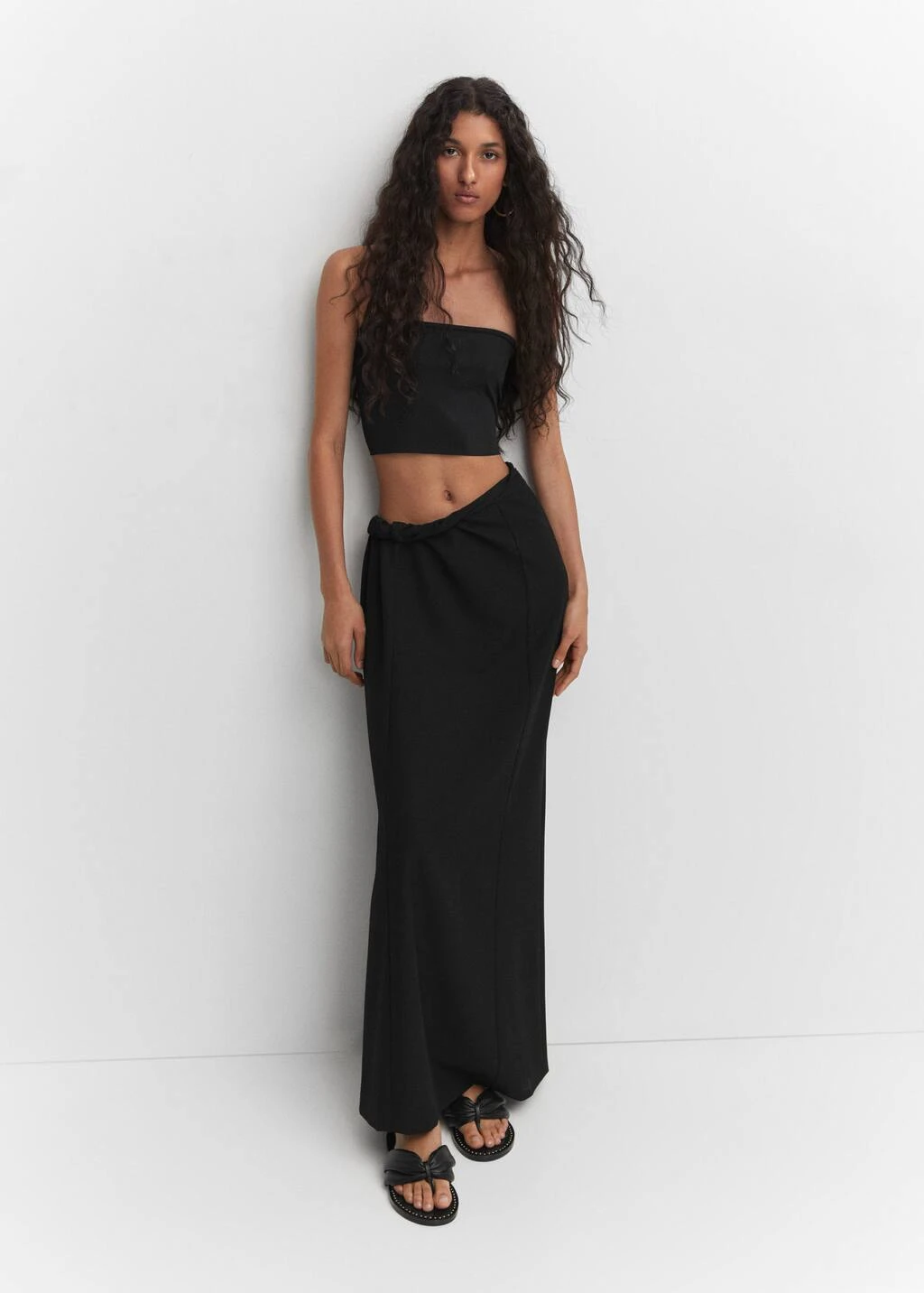 Sandales Cuir Cloutées