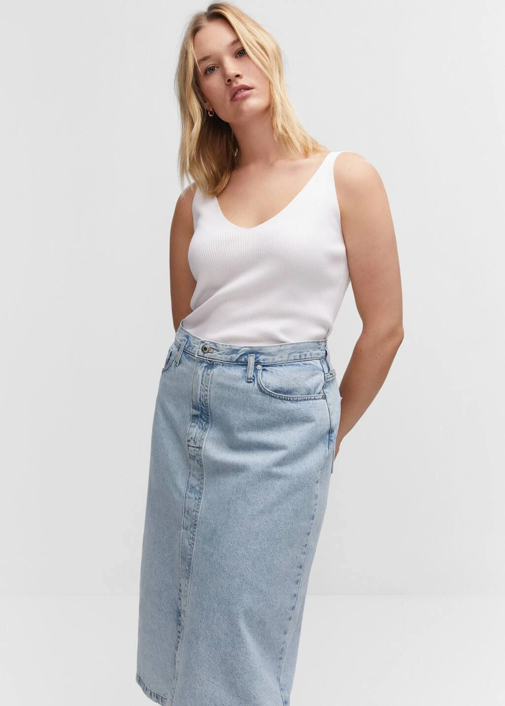 Top Maille Col V â Image 7