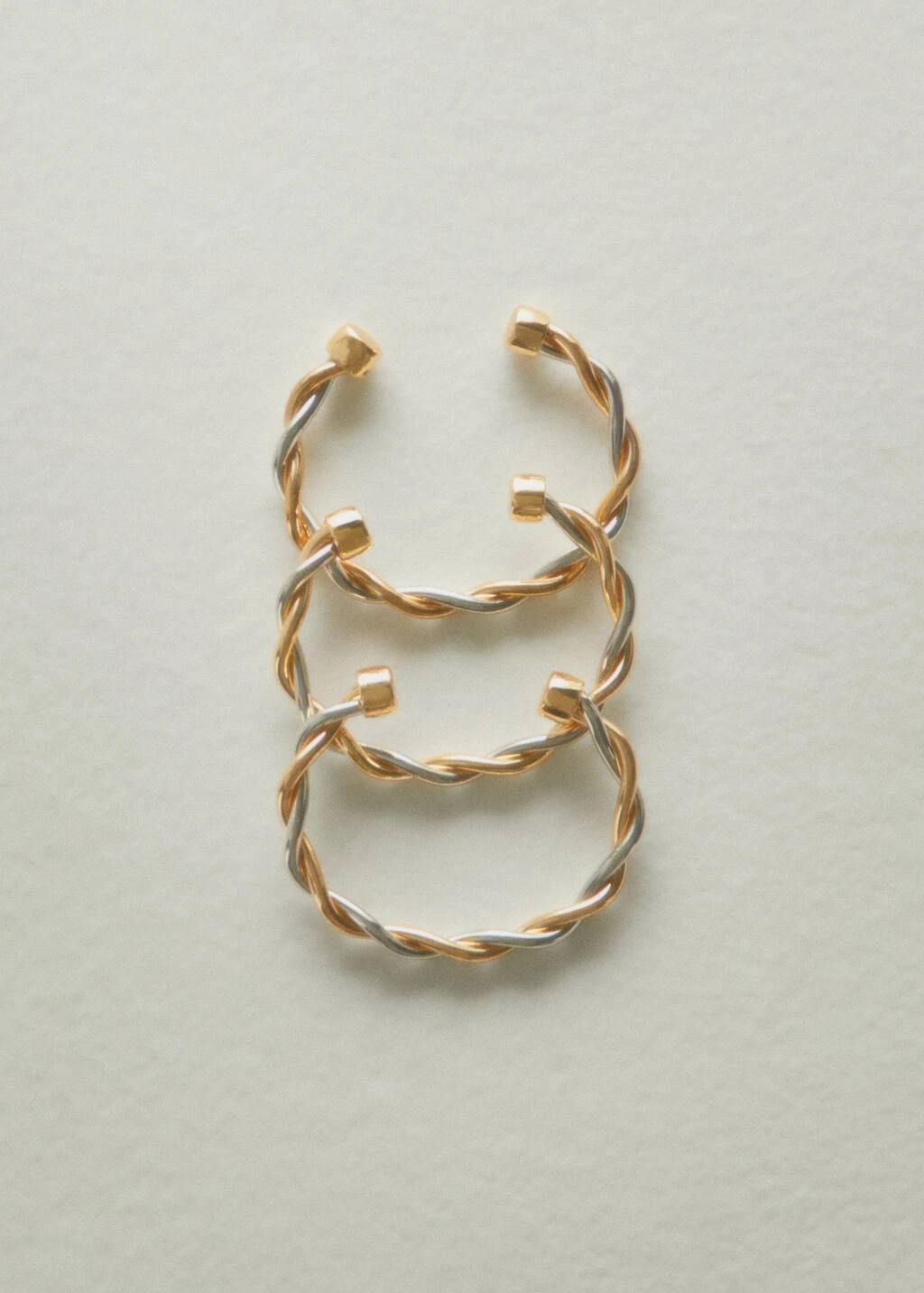 Bracelet Rigide Entrelacé – Image 3