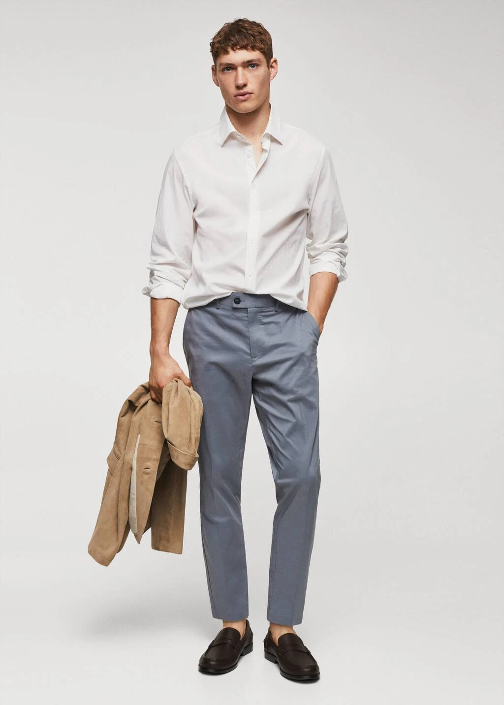 Chemise Slim-fit Coton Seersucker â Image 3