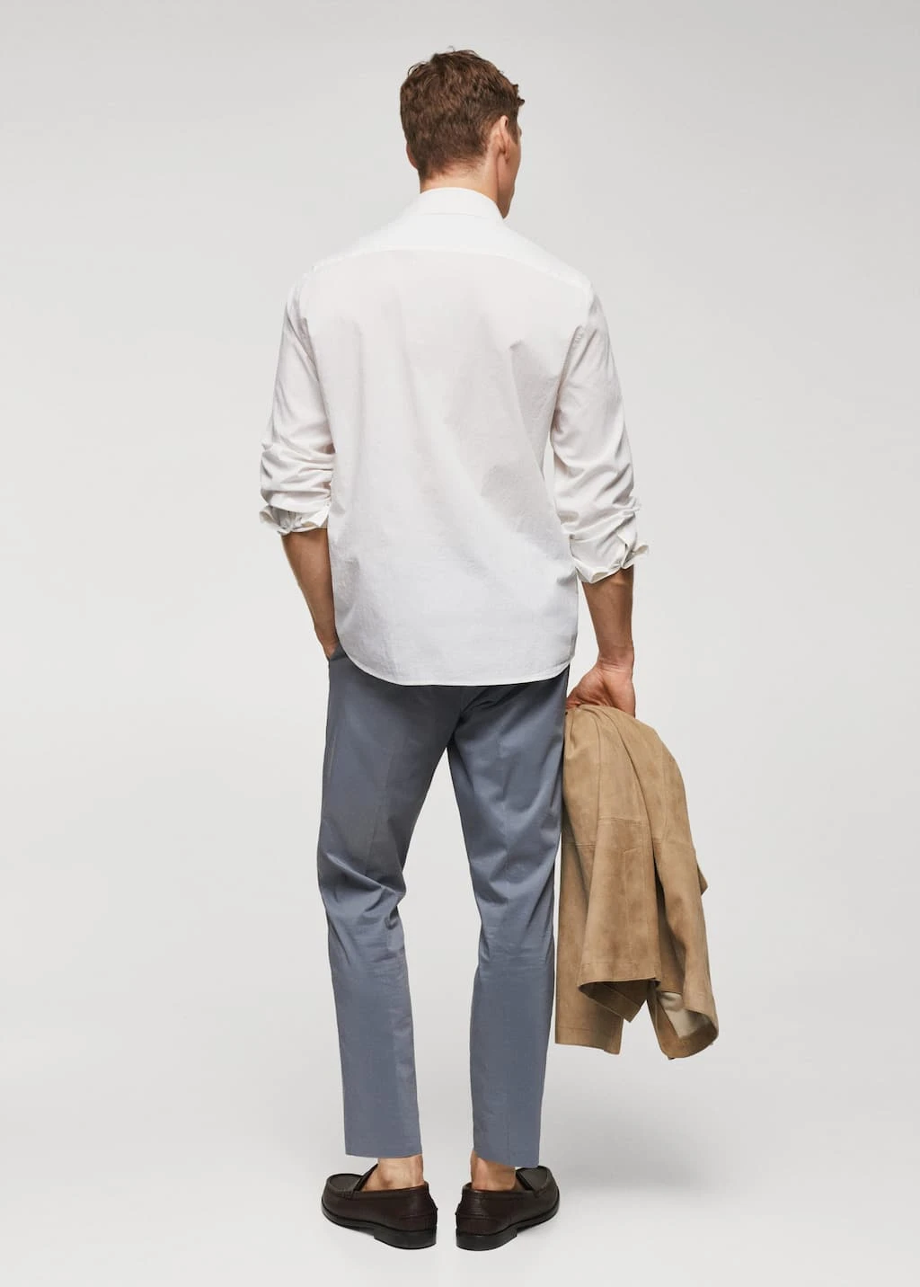 Chemise Slim-fit Coton Seersucker â Image 4