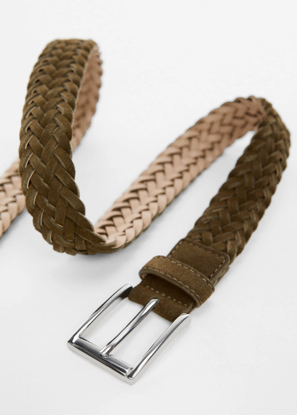 Ceinture Cuir Suède Tressée – Image 12