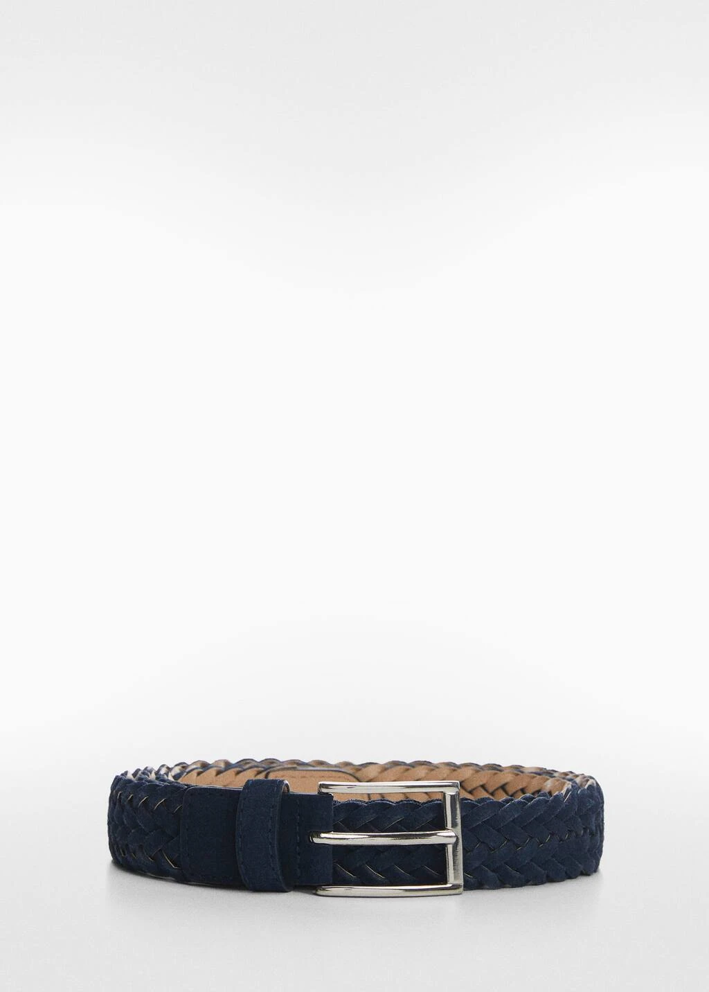 Ceinture Cuir Suède Tressée – Image 5