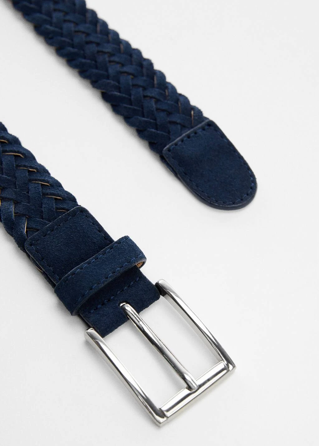 Ceinture Cuir Suède Tressée – Image 7