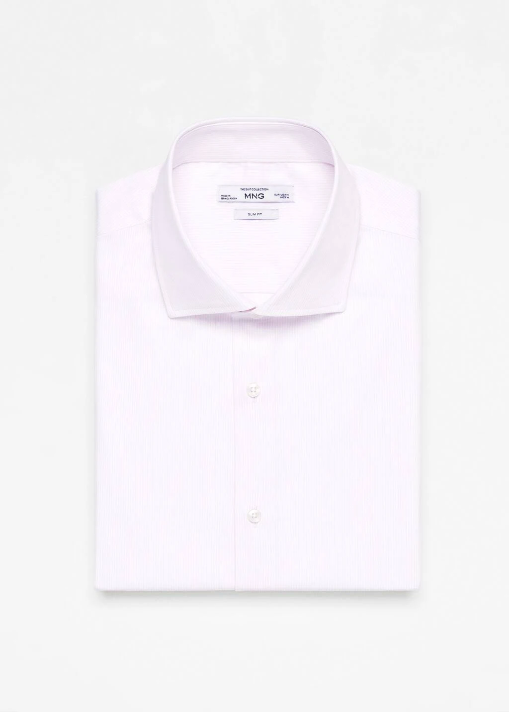 Chemise Costume Slim-fit Micro-rayures Twill – Image 6