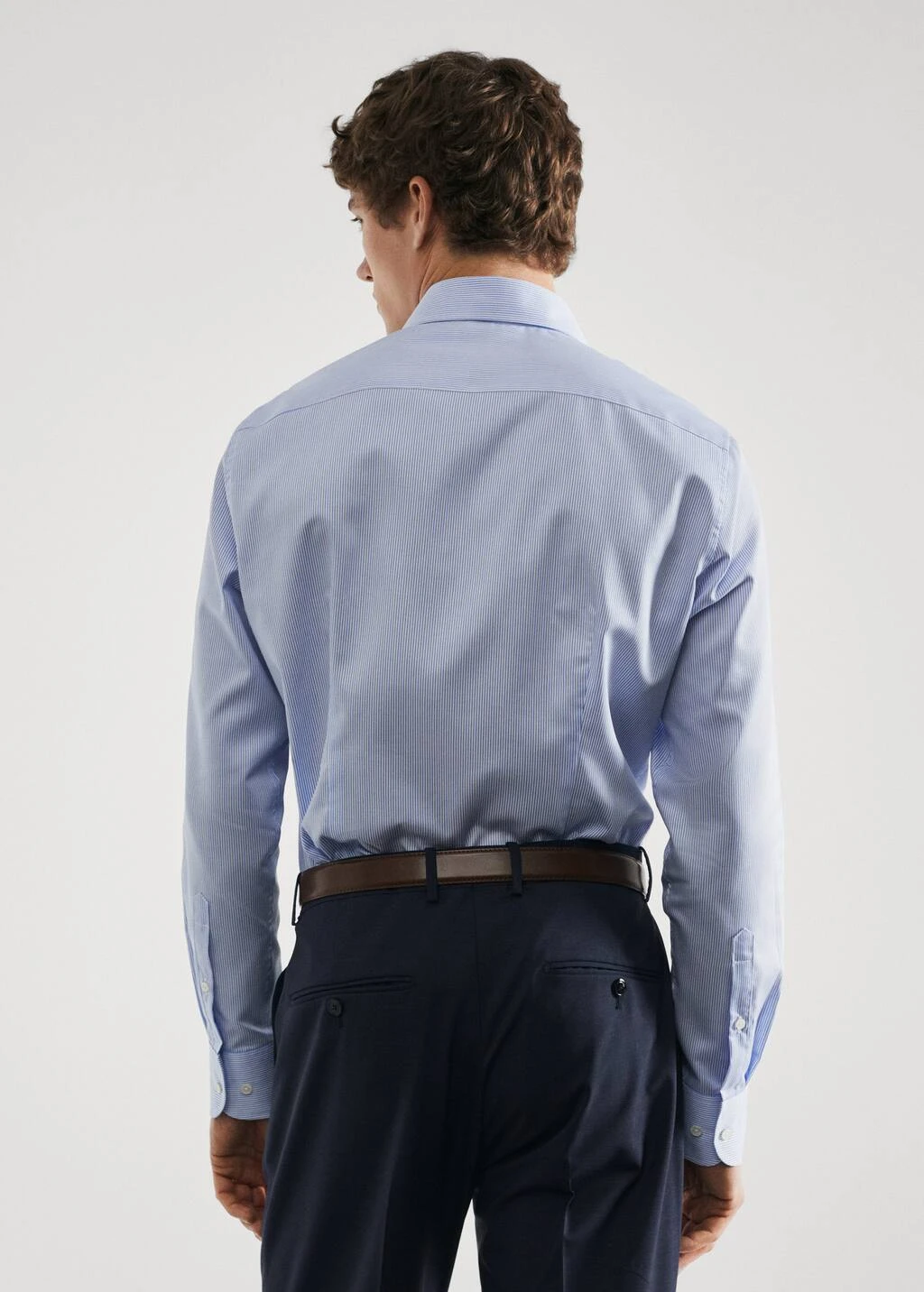 Chemise Costume Slim-fit Twill Milleraies â Image 3