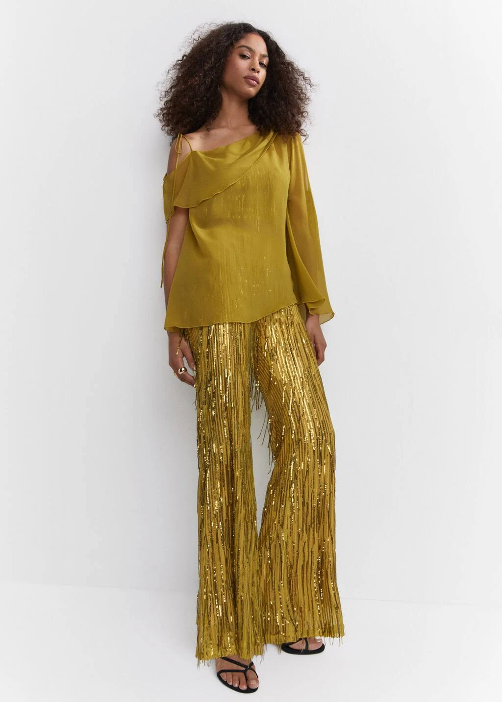 Pantalon Franges Métallisées – Image 5