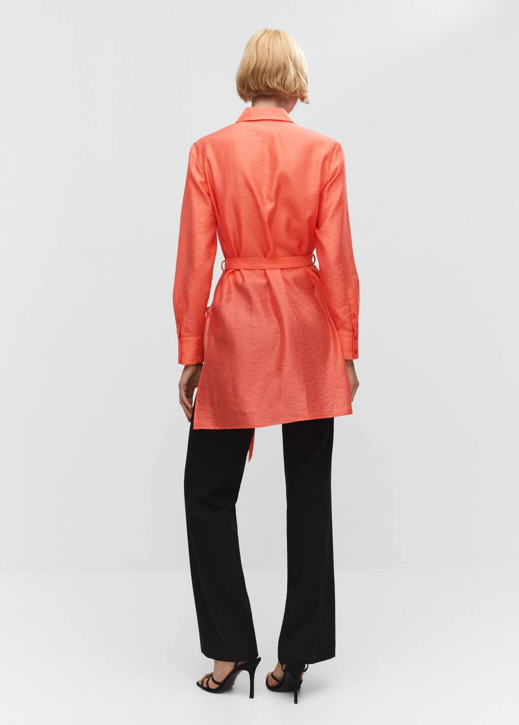 Chemise Lyocell Nœud – Image 3