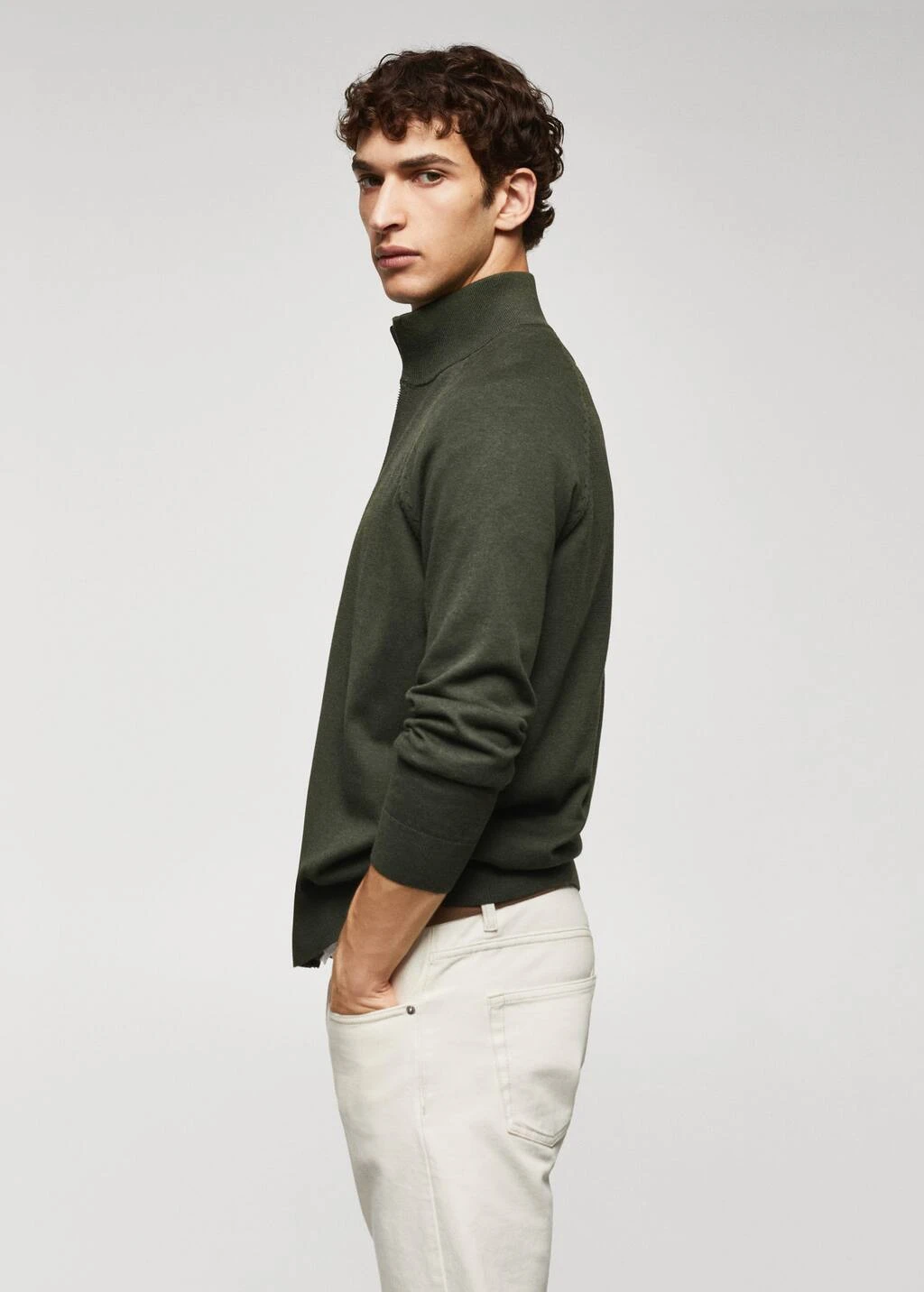 Cardigan Coton ZippĂ© â Image 12