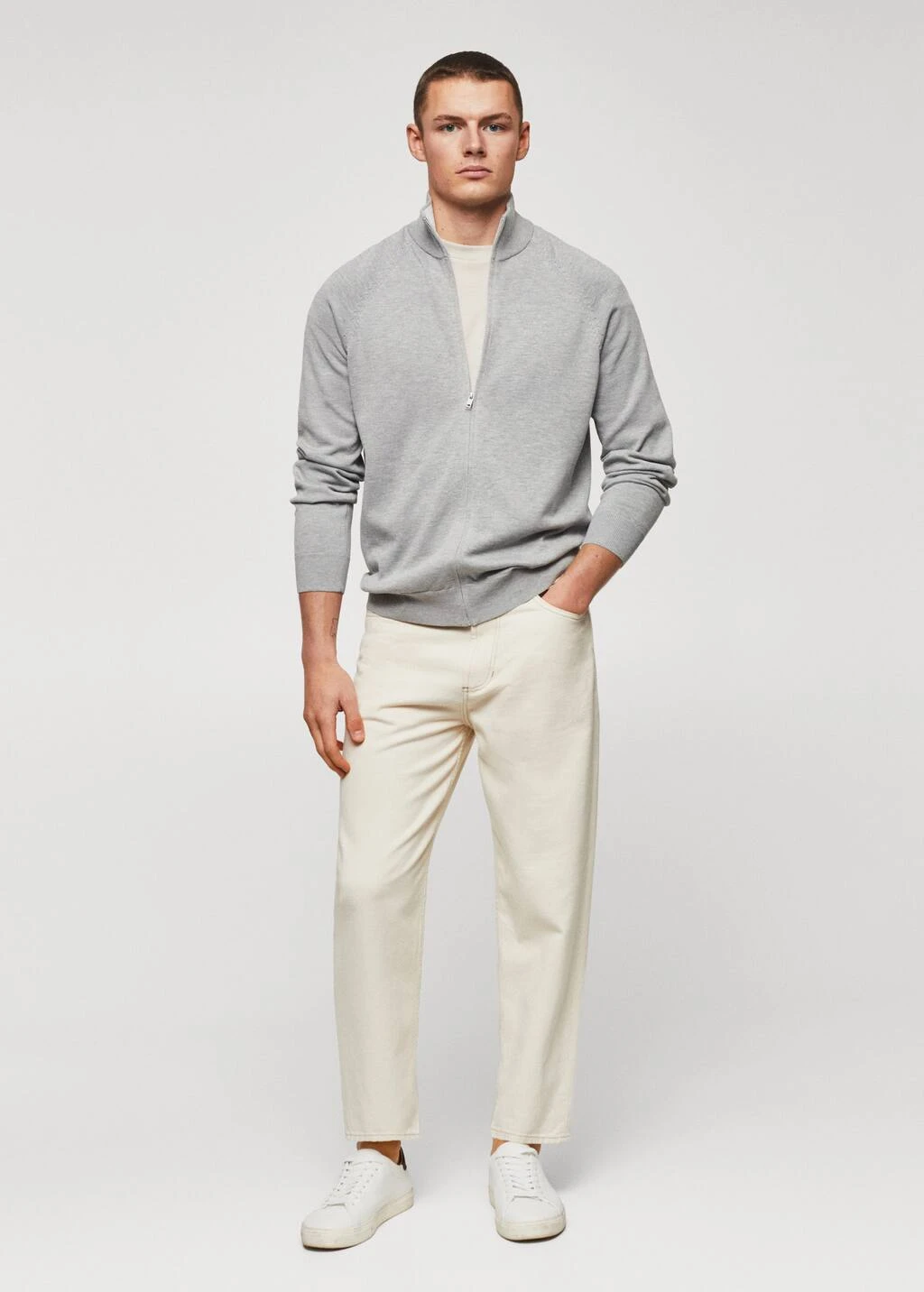 Cardigan Coton ZippĂ© â Image 16