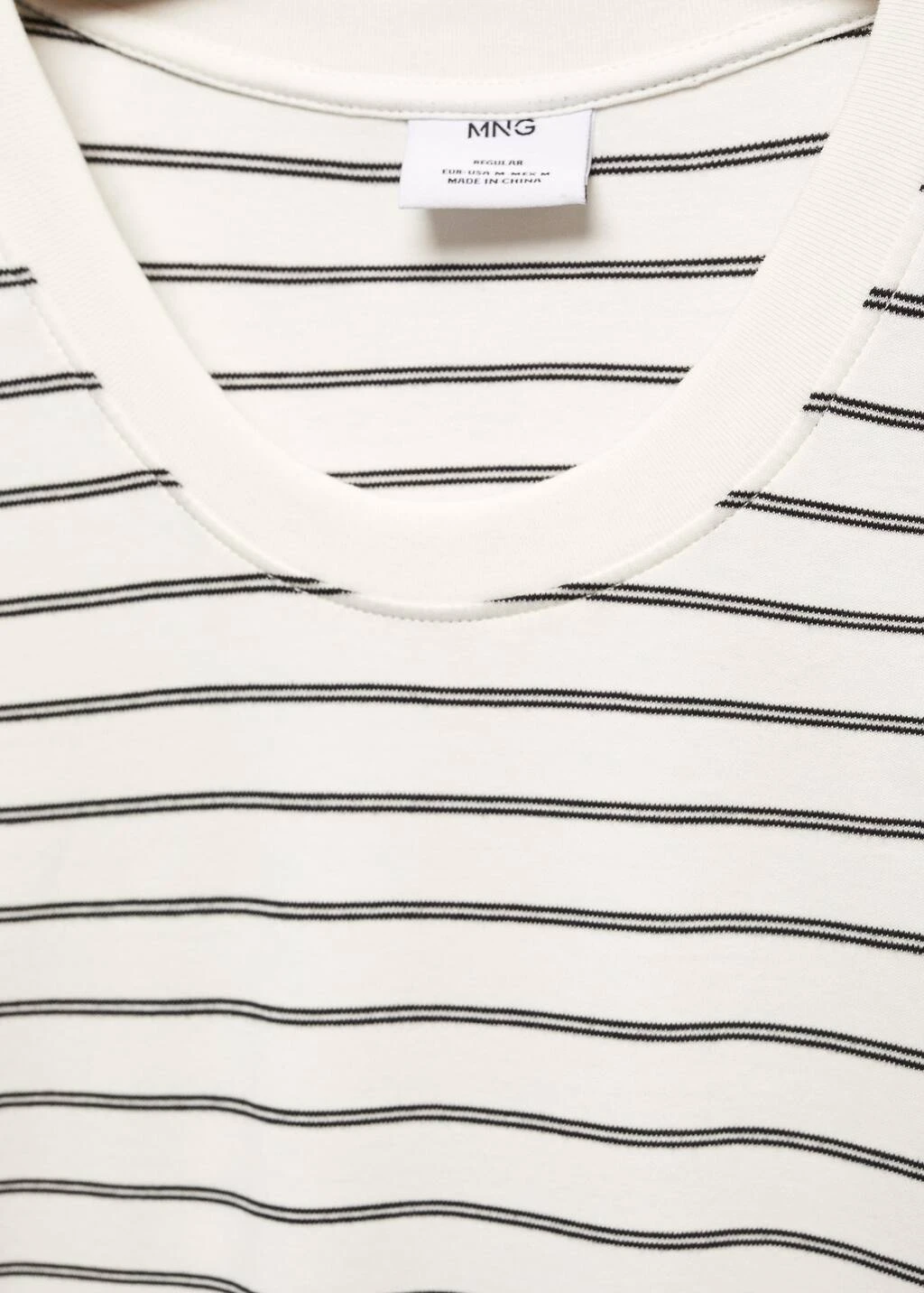 T-shirt 100 % Coton Rayures – Image 13