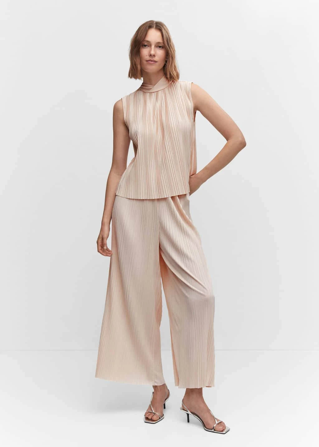 Haut Plissé Nœud – Image 2