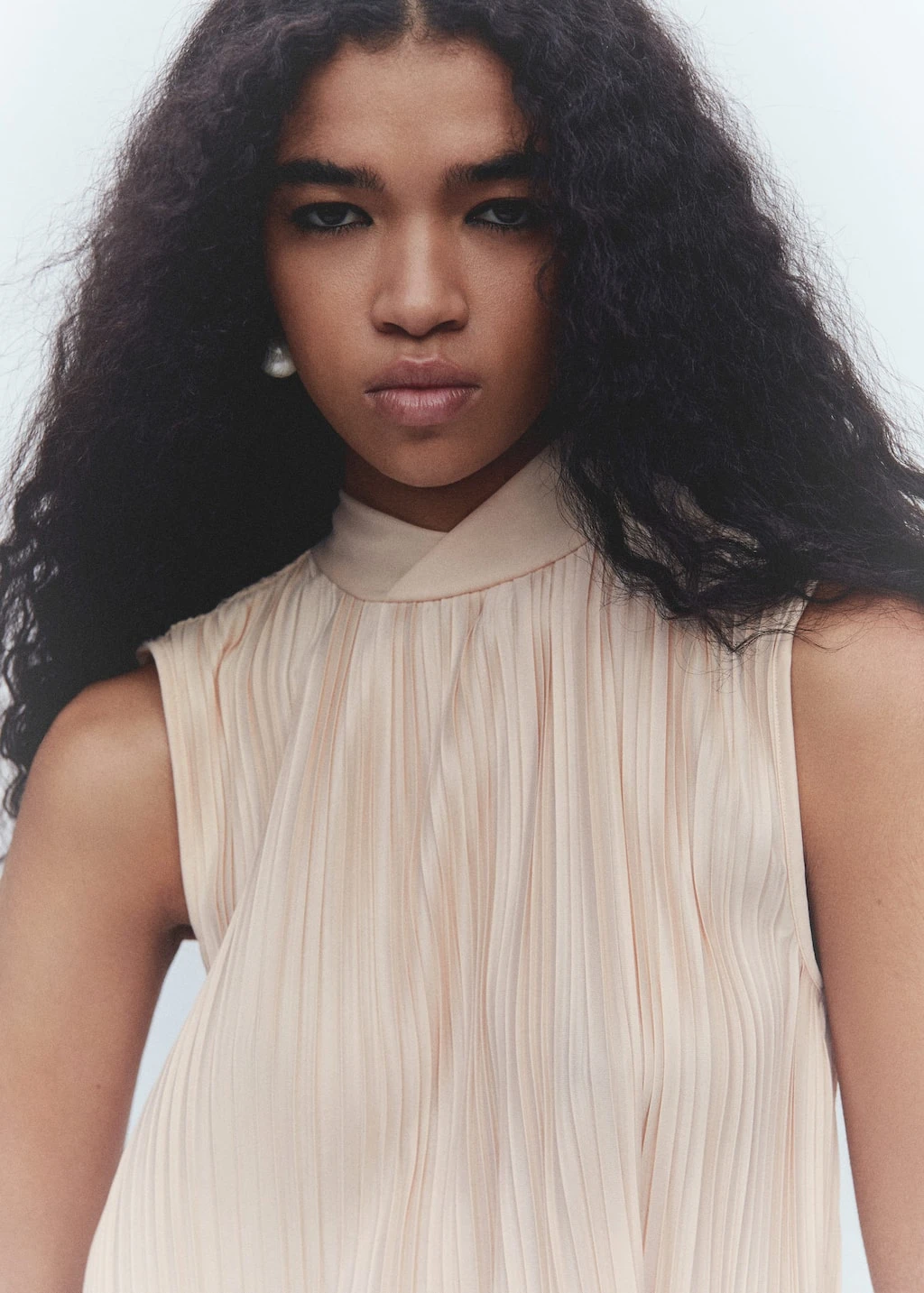 Haut Plissé Nœud – Image 5