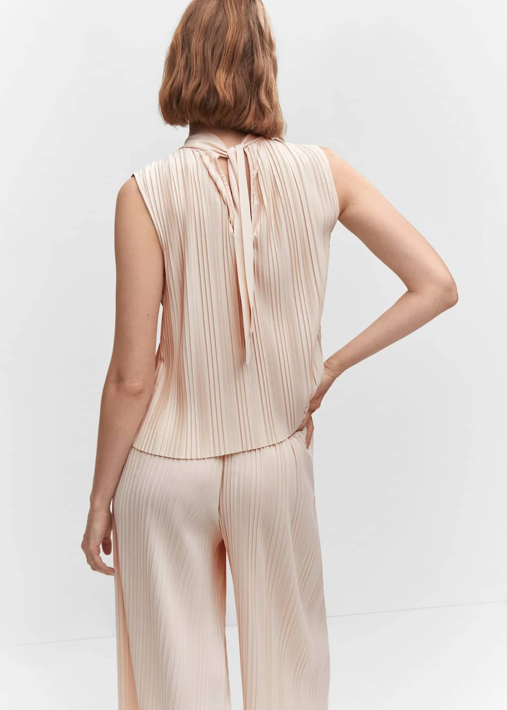 Haut Plissé Nœud – Image 3
